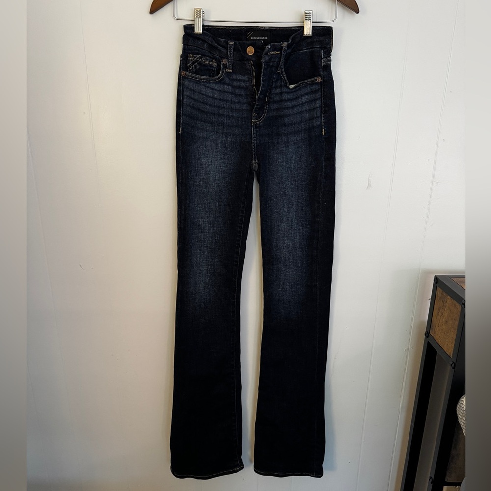 Buckle Black Dark Wash Women's Bootcut Jeans
